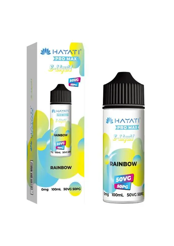 Rainbow 50/50 E-Liquid by Hayati Pro Max 100ml